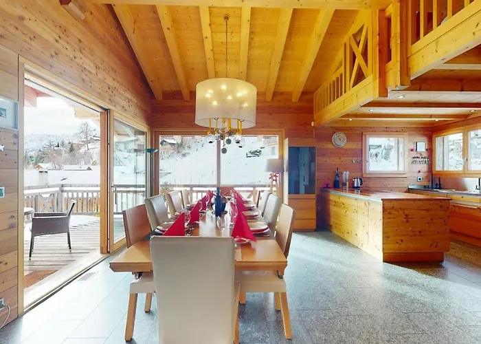 Etoiles Des Neiges Luxe & Jacuzzi 12 Pers By Alpvision Residences Hérémence