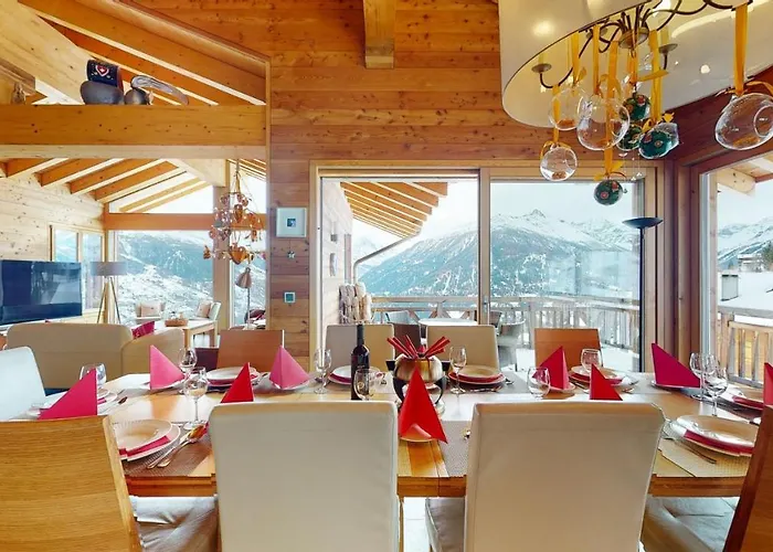 Etoiles Des Neiges Luxe & Jacuzzi 12 Pers By Alpvision Residences * Hérémence